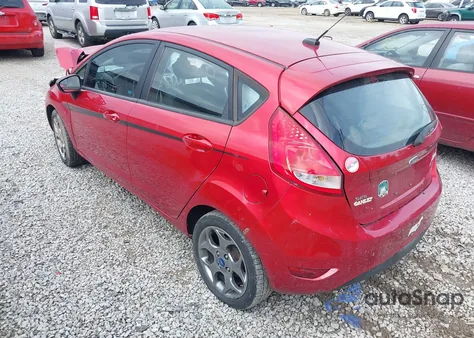 2012 Ford Fiesta Ses z USA, uszkodzony, nr VIN 3FADP4FJ0CM121025
